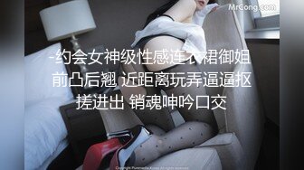 -约会女神级性感连衣裙御姐 前凸后翘 近距离玩弄逼逼抠搓进出 销魂呻吟口交