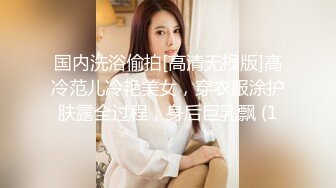 国内洗浴偷拍[高清无损版]高冷范儿冷艳美女，穿衣服涂护肤露全过程，身后巨乳飘 (1