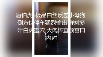 唐伯虎  极品白丝反差小母狗 侧方位停车猛烈输出 鲜嫩多汁白虎蜜穴 大肉棒直顶宫口内射