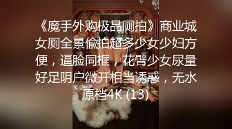 《魔手外购极品厕拍》商业城女厕全景偸拍超多少女少妇方便，逼脸同框，花臂少女尿量好足阴户微开相当诱惑，无水原档4K (13)