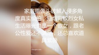 ❤️家庭摄像头破解入侵多角度真实偸拍，抽烟背纹烈女私生活曝光也是一个欲女，跟老公性爱还不满足，还总喜欢道具紫薇