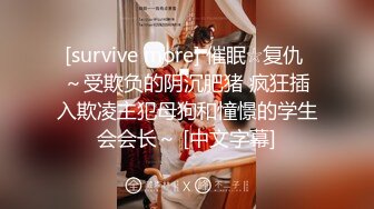 [survive more] 催眠☆复仇 ～受欺负的阴沉肥猪 疯狂插入欺凌主犯母狗和憧憬的学生会会长～ [中文字幕]