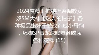 2024震精！推特折磨调教女奴SM大神【迷人的柚子】各种极品嫩妹子被改造成小母狗，舔脚SP毒龙深喉爆肏喝尿各种花样 (15)