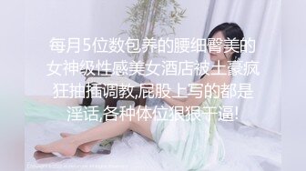 每月5位数包养的腰细臀美的女神级性感美女酒店被土豪疯狂抽插调教,屁股上写的都是淫话,各种体位狠狠干逼!