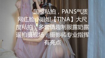 ⚫️⚫️国模私拍，PANS气质网红脸小姐姐【TINA】大尺度私拍，多套情趣制服露奶露逼拍摄现场，摄影师专业指挥有亮点