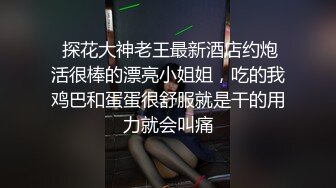  探花大神老王最新酒店约炮活很棒的漂亮小姐姐，吃的我鸡巴和蛋蛋很舒服就是干的用力就会叫痛