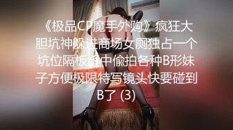 《极品CP魔手外购》疯狂大胆坑神躲进商场女厕独占一个坑位隔板缝中偸拍各种B形妹子方便极限特写镜头快要碰到B了 (3)