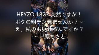 HEYZO 1823 突然ですが！ボクの粗チン見ませんか？～え、私のも見せるんですか？～ – 原ちさと