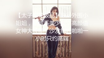 【太子探花极品】极品外围小姐姐，播音系美少女，高颜值女神大长腿，沙发抠穴啪啪一小时只约高端